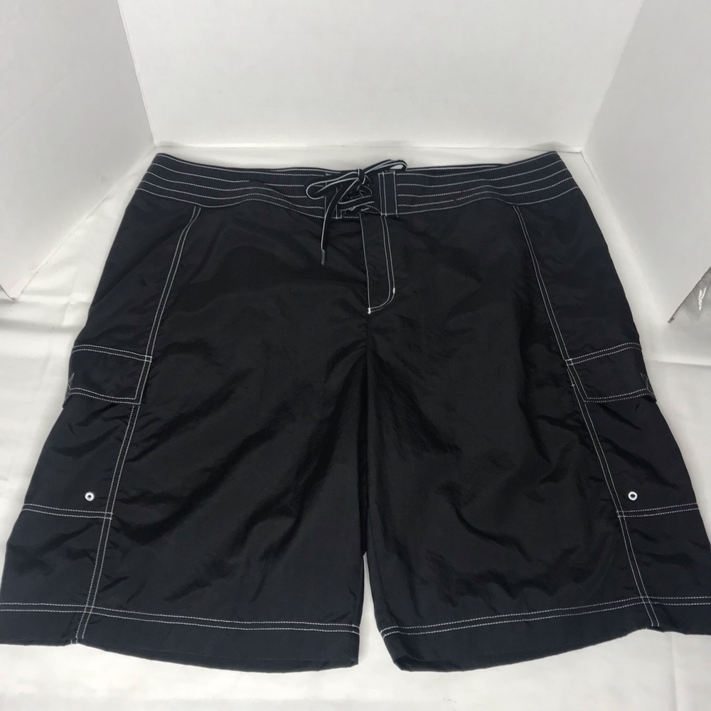 Boys Lands End sz 14 board shorts cargo nylon